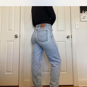 Levi's Light Blue Straight Leg Jeans